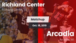 Matchup: Richland Center vs. Arcadia  2019