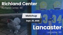 Matchup: Richland Center vs. Lancaster  2020