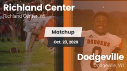 Matchup: Richland Center vs. Dodgeville  2020