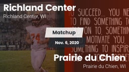 Matchup: Richland Center vs. Prairie du Chien  2020