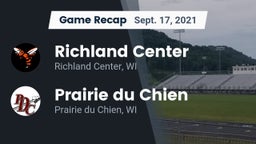 Recap: Richland Center  vs. Prairie du Chien  2021