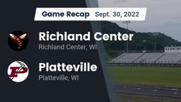 Recap: Richland Center  vs. Platteville  2022