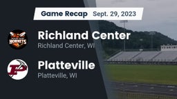 Recap: Richland Center  vs. Platteville  2023