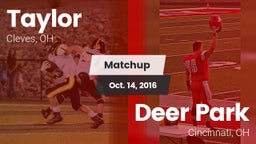 Matchup: Taylor  vs. Deer Park  2016