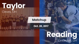 Matchup: Taylor  vs. Reading  2017