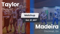 Matchup: Taylor  vs. Madeira  2017