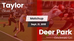 Matchup: Taylor  vs. Deer Park  2018