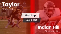 Matchup: Taylor  vs. Indian Hill  2018