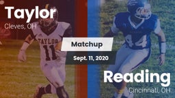 Matchup: Taylor  vs. Reading  2020