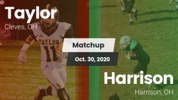 Matchup: Taylor  vs. Harrison  2020