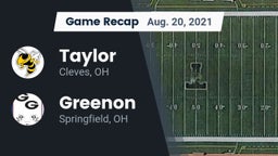 Recap: Taylor  vs. Greenon  2021