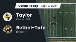 Recap: Taylor  vs. Bethel-Tate  2021