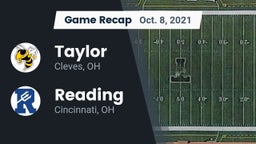 Recap: Taylor  vs. Reading  2021