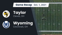 Recap: Taylor  vs. Wyoming  2021