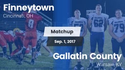 Matchup: Finneytown High vs. Gallatin County  2017