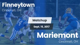 Matchup: Finneytown High vs. Mariemont  2017
