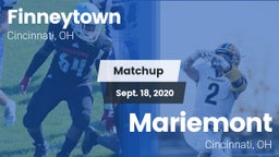 Matchup: Finneytown High vs. Mariemont  2020
