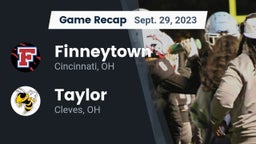 Recap: Finneytown  vs. Taylor  2023