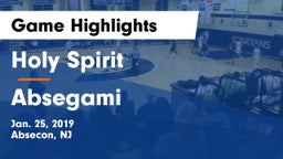 Holy Spirit  vs Absegami  Game Highlights - Jan. 25, 2019