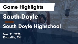 South-Doyle  vs South Doyle Highschool Game Highlights - Jan. 21, 2020