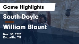 South-Doyle  vs William Blount  Game Highlights - Nov. 30, 2020