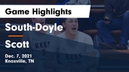 South-Doyle  vs Scott  Game Highlights - Dec. 7, 2021