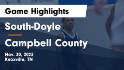 South-Doyle  vs Campbell County  Game Highlights - Nov. 30, 2023