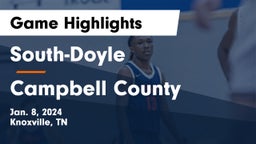 South-Doyle  vs Campbell County  Game Highlights - Jan. 8, 2024