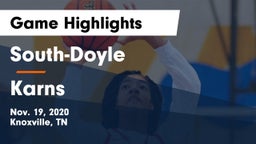 South-Doyle  vs Karns  Game Highlights - Nov. 19, 2020