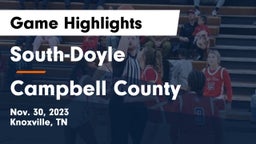 South-Doyle  vs Campbell County  Game Highlights - Nov. 30, 2023
