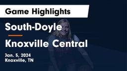 South-Doyle  vs Knoxville Central  Game Highlights - Jan. 5, 2024