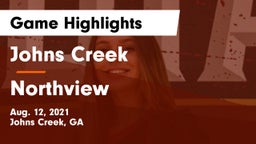 Johns Creek  vs Northview  Game Highlights - Aug. 12, 2021
