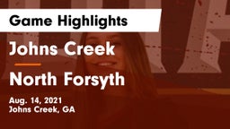Johns Creek  vs North Forsyth  Game Highlights - Aug. 14, 2021