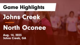 Johns Creek  vs North Oconee  Game Highlights - Aug. 14, 2023