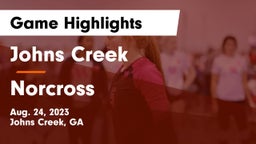 Johns Creek  vs Norcross  Game Highlights - Aug. 24, 2023