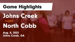 Johns Creek  vs North Cobb  Game Highlights - Aug. 8, 2023