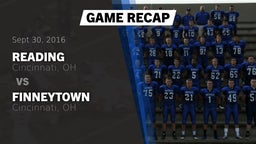 Recap: Reading  vs. Finneytown  2016