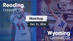 Matchup: Reading  vs. Wyoming  2016