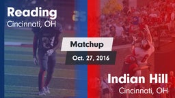 Matchup: Reading  vs. Indian Hill  2016