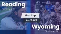 Matchup: Reading  vs. Wyoming  2017