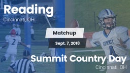 Matchup: Reading  vs. Summit Country Day 2018