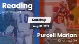 Matchup: Reading  vs. Purcell Marian  2019