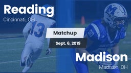 Matchup: Reading  vs. Madison  2019