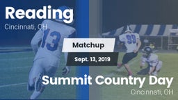 Matchup: Reading  vs. Summit Country Day 2019