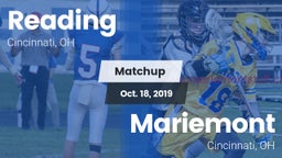 Matchup: Reading  vs. Mariemont  2019