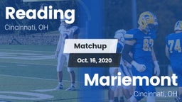 Matchup: Reading  vs. Mariemont  2020