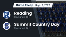 Recap: Reading  vs. Summit Country Day 2022