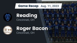Recap: Reading  vs. Roger Bacon  2023