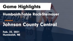 Humboldt-Table Rock-Steinauer  vs Johnson County Central  Game Highlights - Feb. 22, 2021