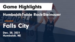 Humboldt-Table Rock-Steinauer  vs Falls City  Game Highlights - Dec. 28, 2021